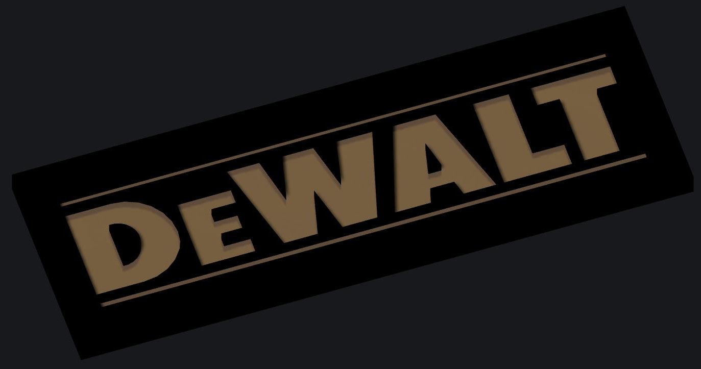 Dewalt tools Fridge magnet