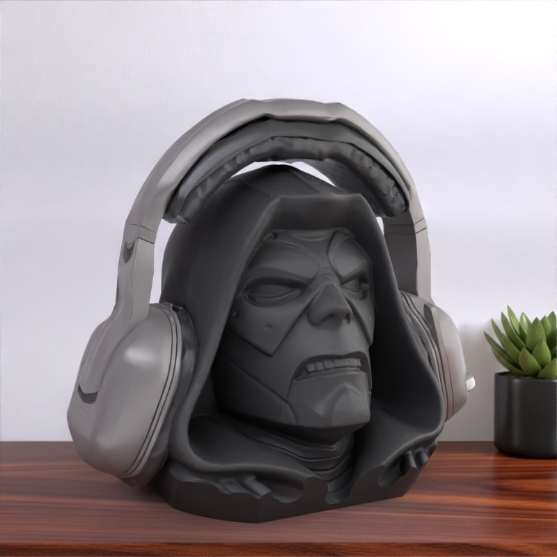 Dr. Doom Headphone Stand (Black)