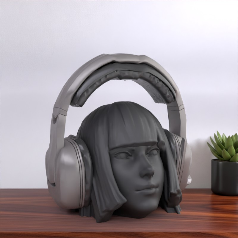 Lili Headphone Stand | Tekken 8 Inspired Gamer Decor