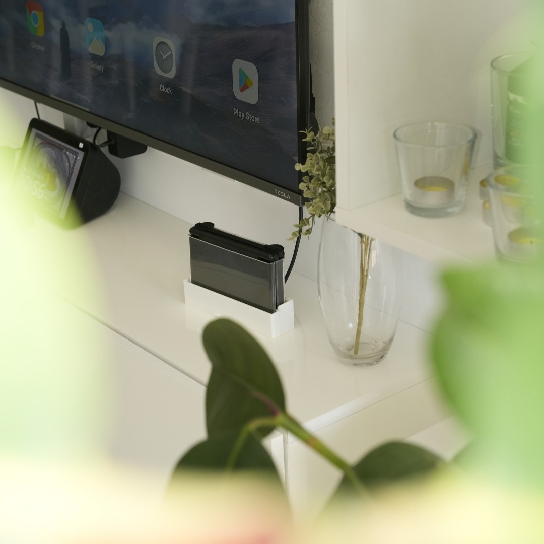 AYN Thor Minimal Slide-In Dock Open + Lid (PLA White)