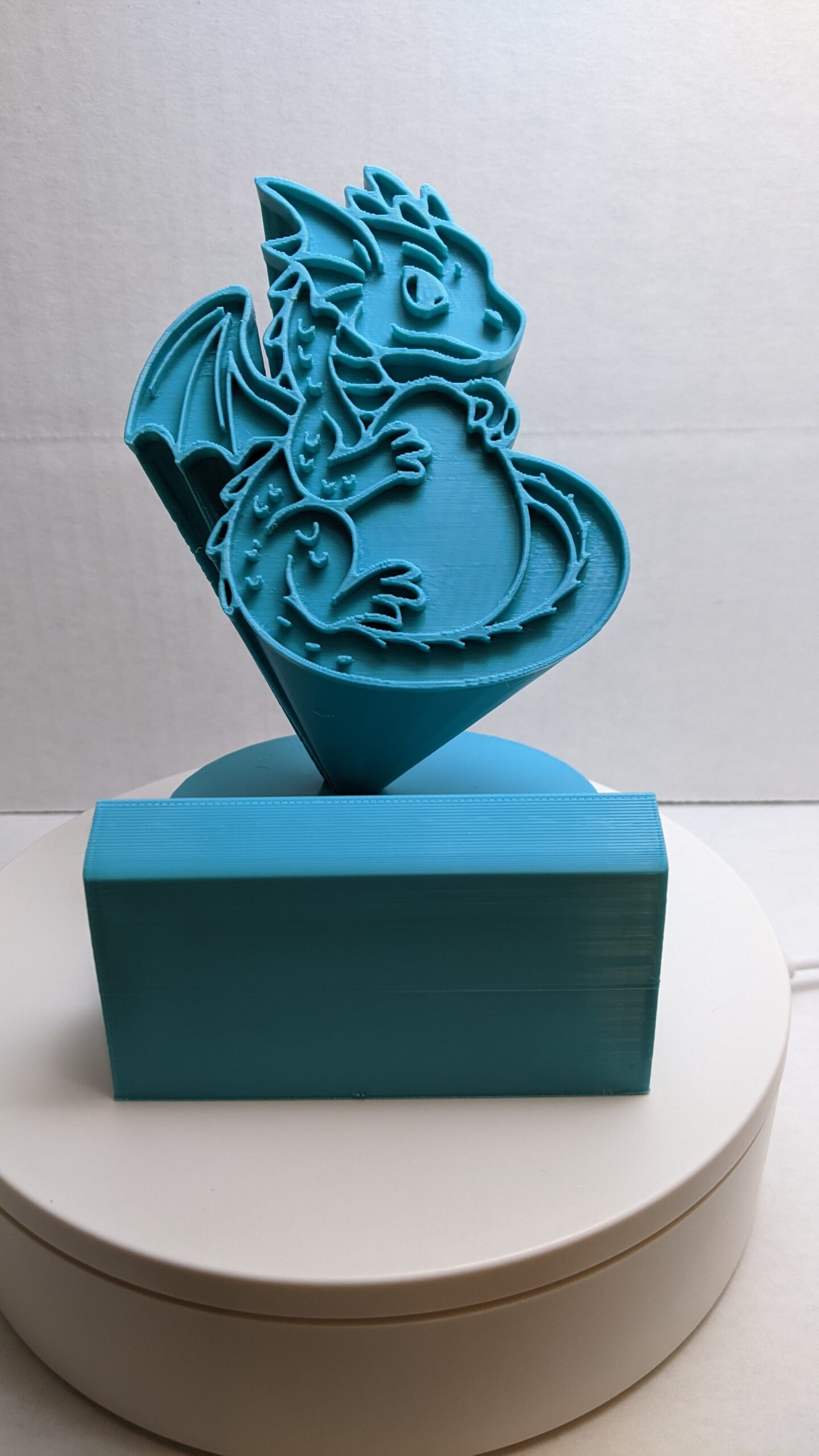 Matte Blue Baby Dragon
