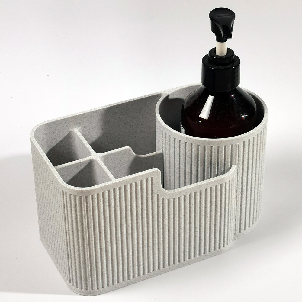 Bathroom Caddy - Matte Black