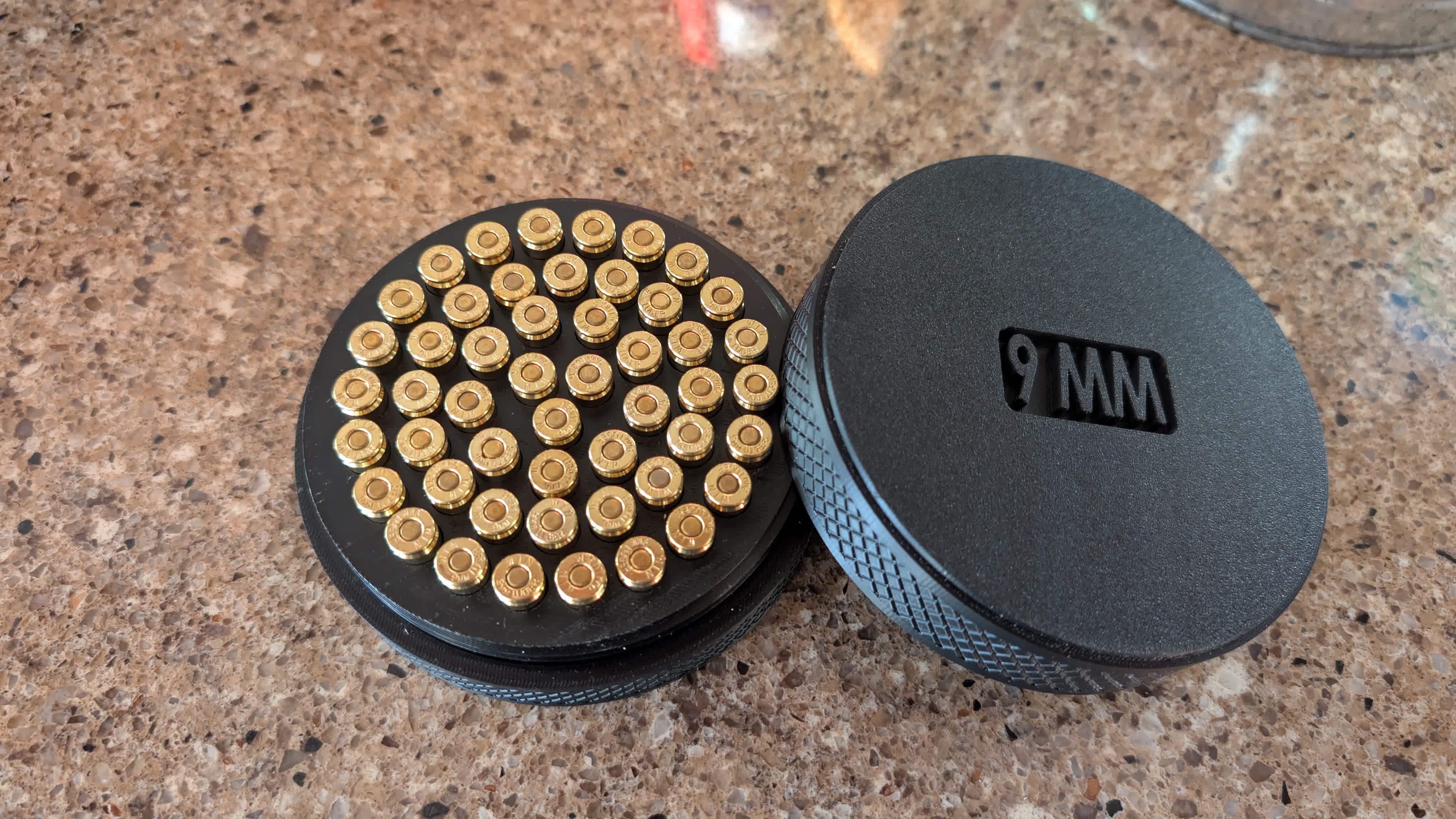 50 Round Stackable 9mm Ammo Box