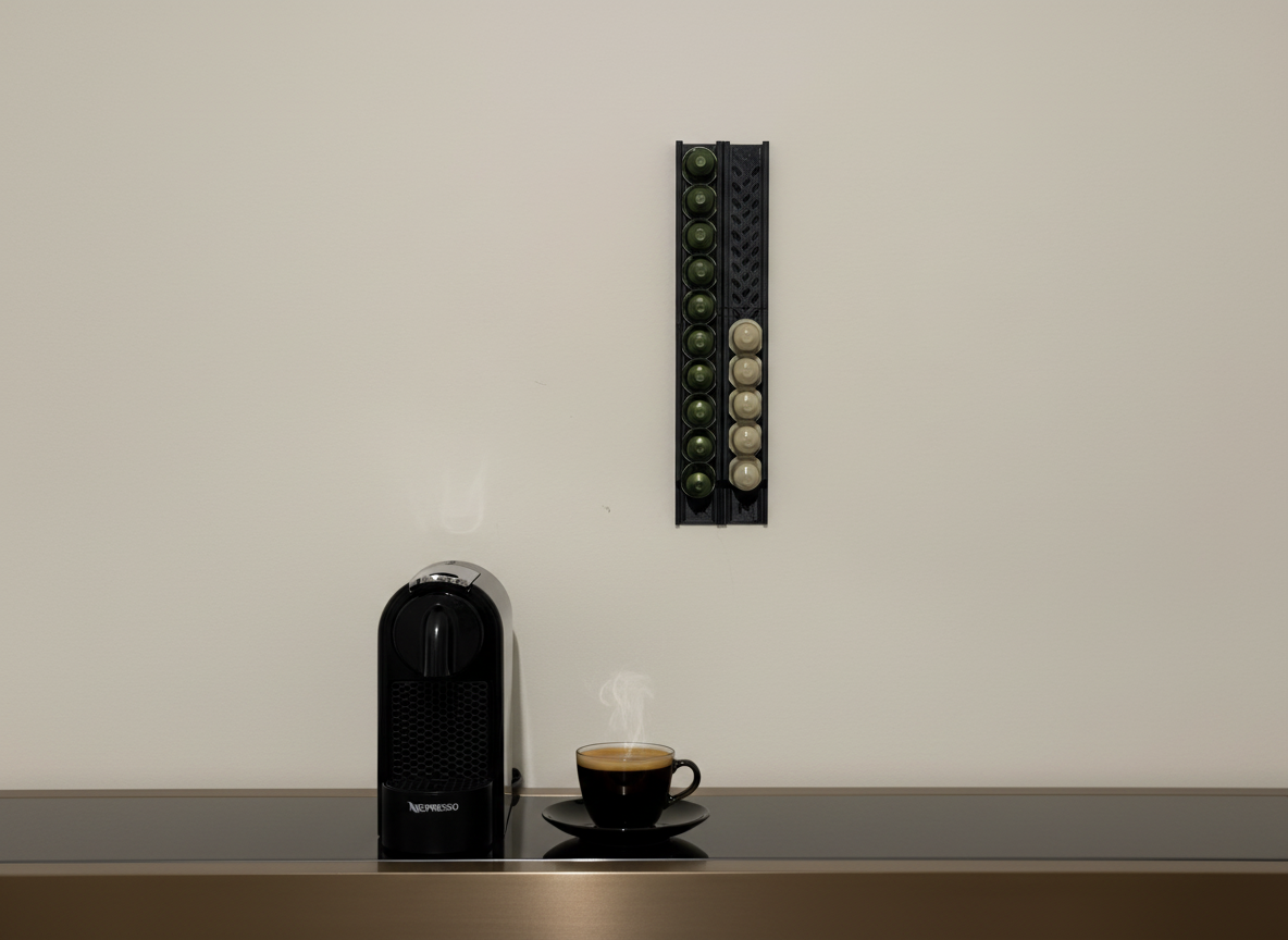 Nespresso Wall Capsule Holder - 3 slots