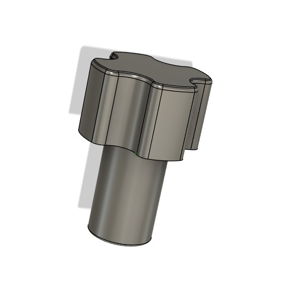 Camco Propane Tank Cover Replacement Nut - Black PETG