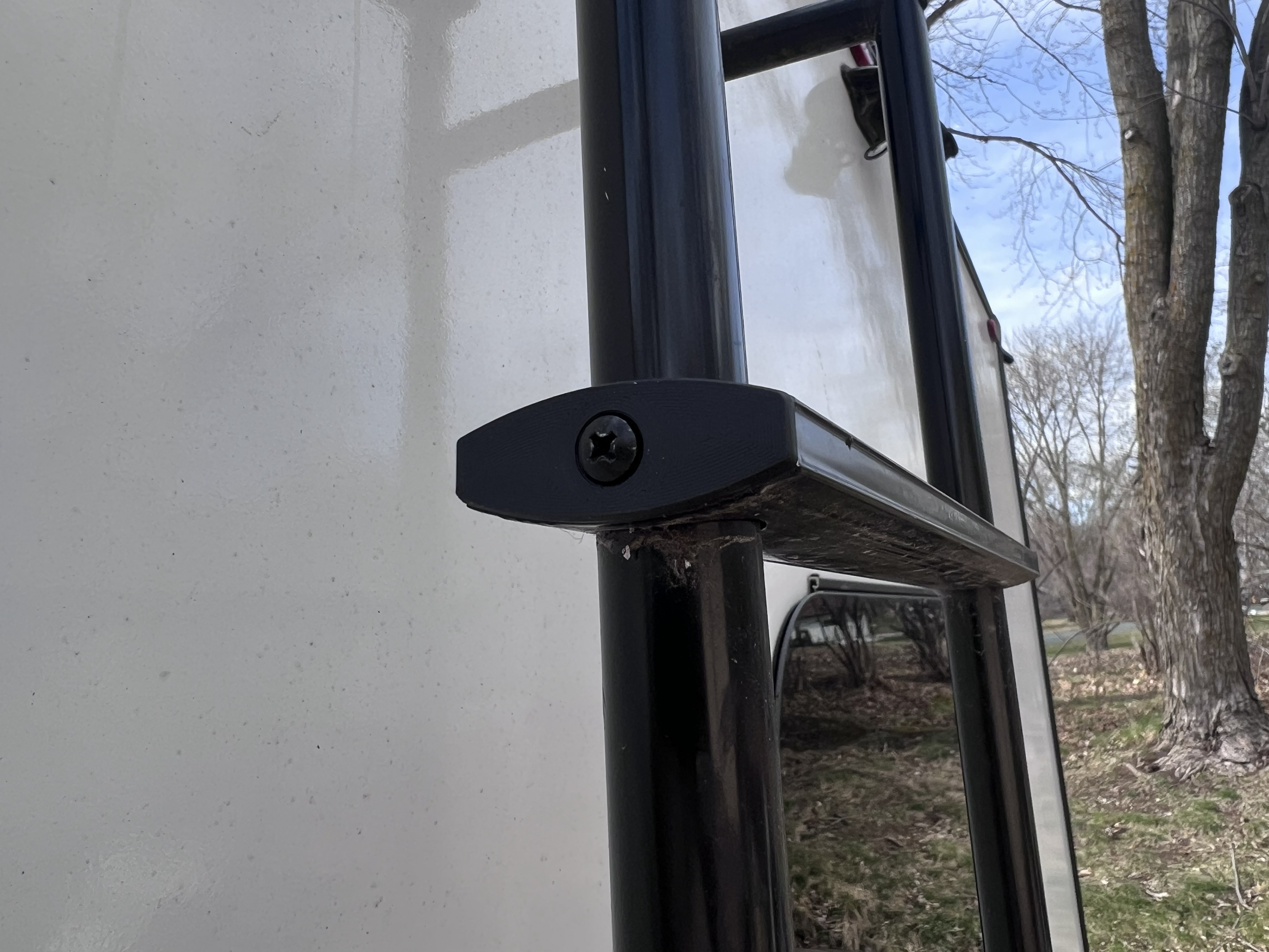 Camper Ladder End Cap Relacement - Black PETG