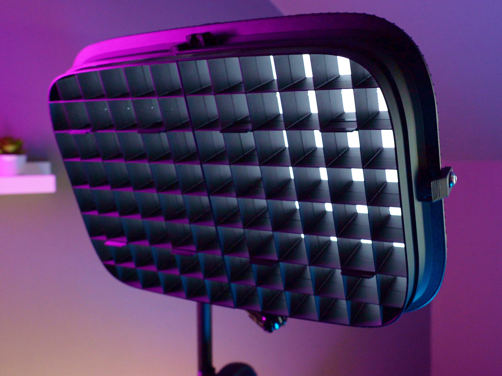 Stackable Grid Frame & Mounts for Elgato Keylight