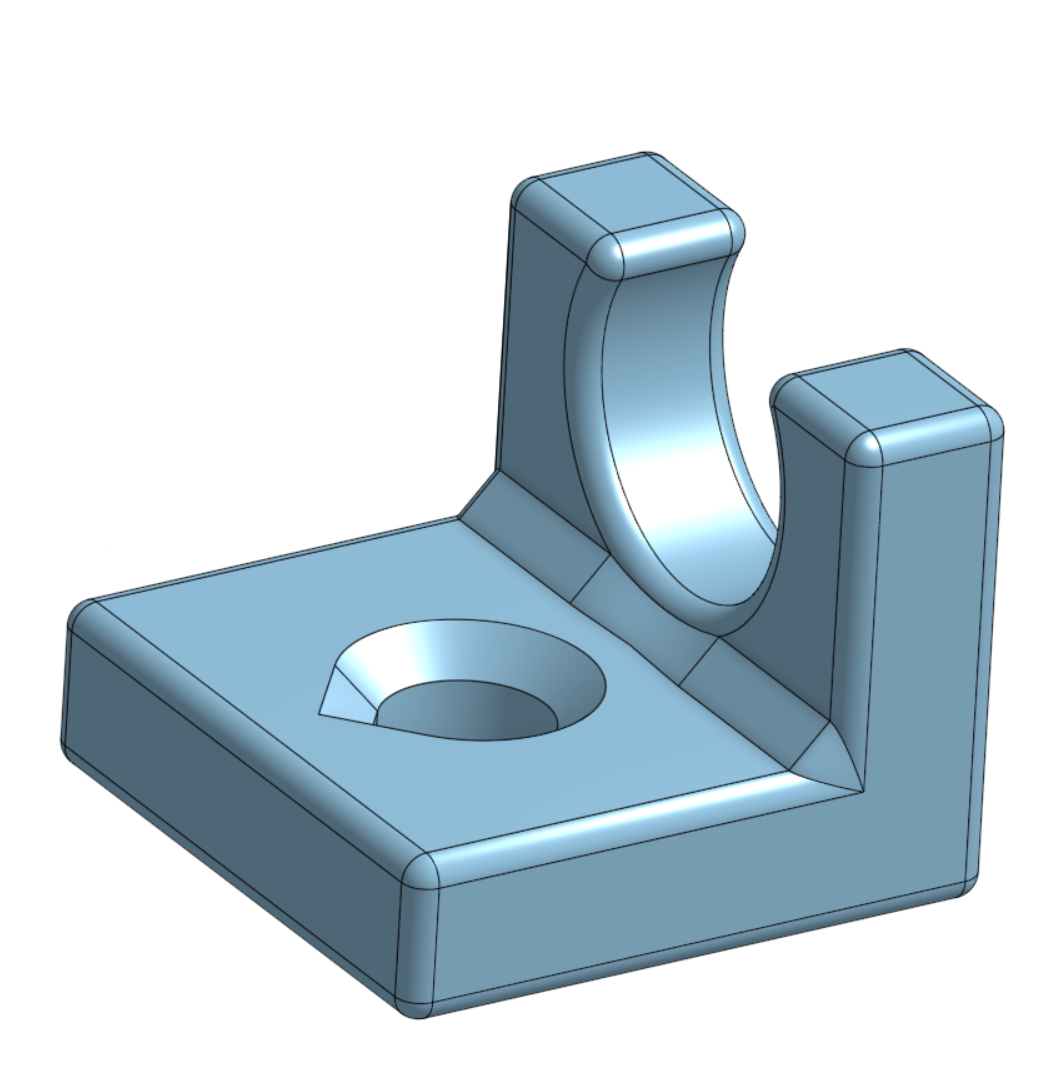 Cable holder 8mm - Screw - 100 pce