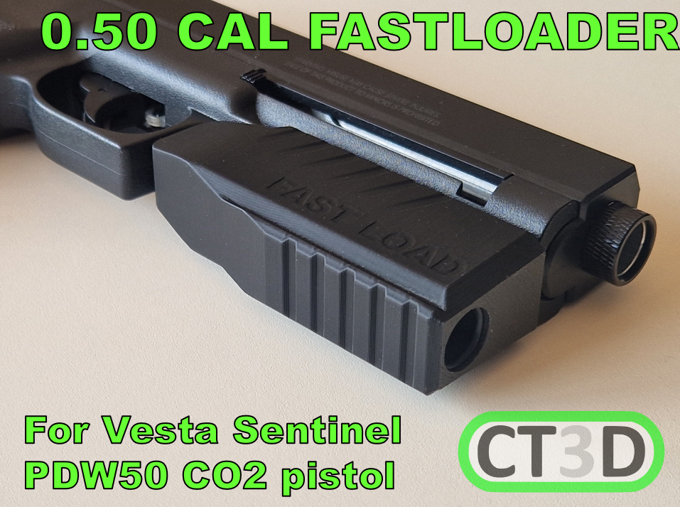 0.50 Cal Fastloader For Vesta Sentinel PDW50