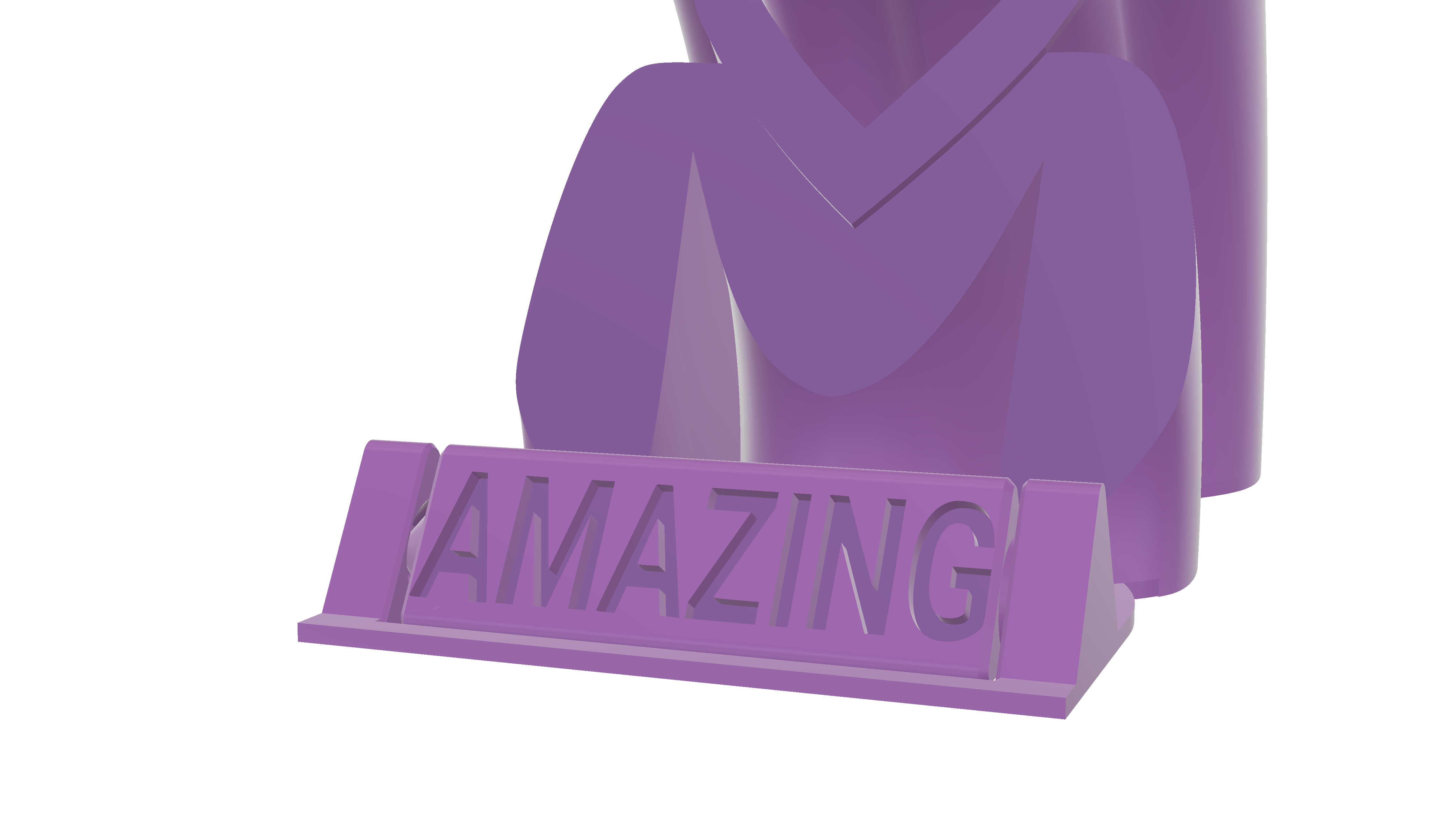 Rotating Words Phonestand for MOM. 
