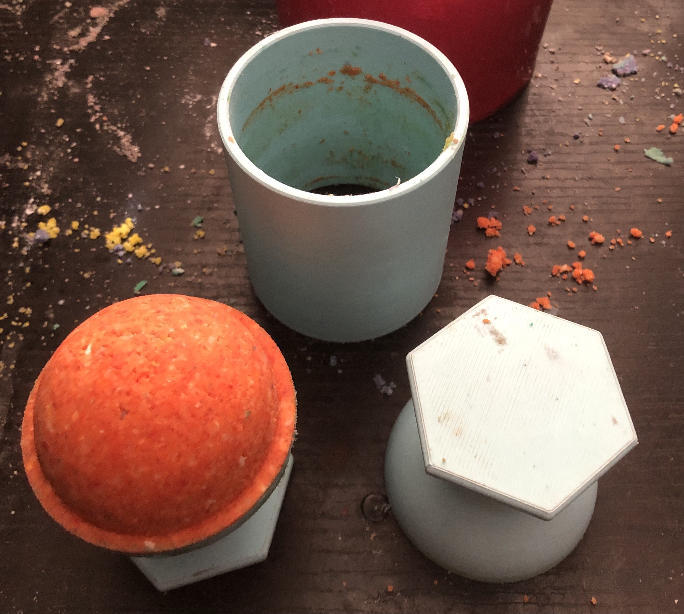 Bath Bomb Sphere Press