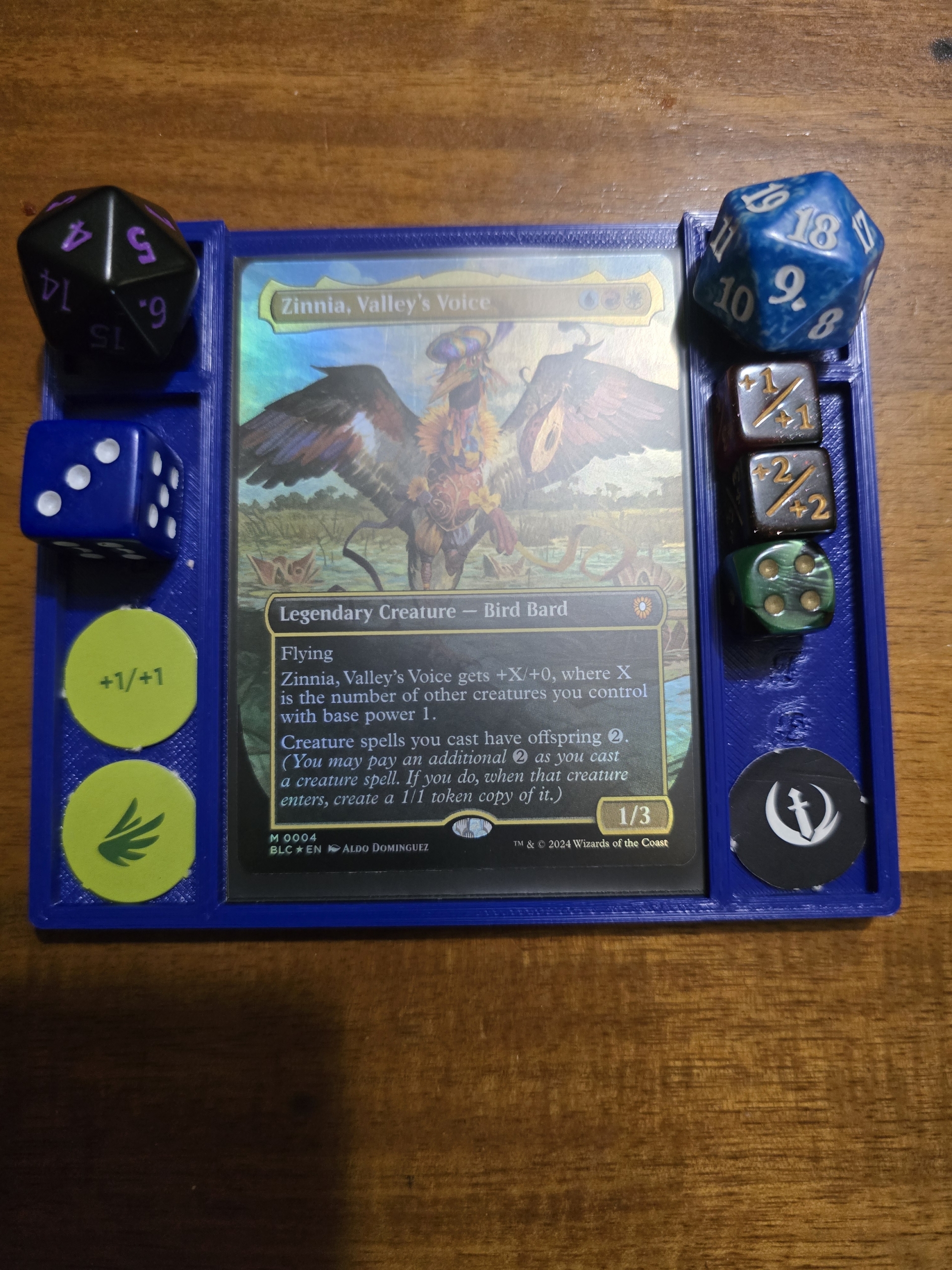 CCG Command Zone Tray - Blue