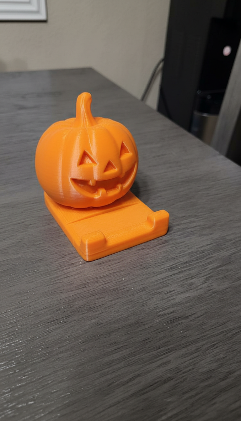Pumpkin Phone Stand