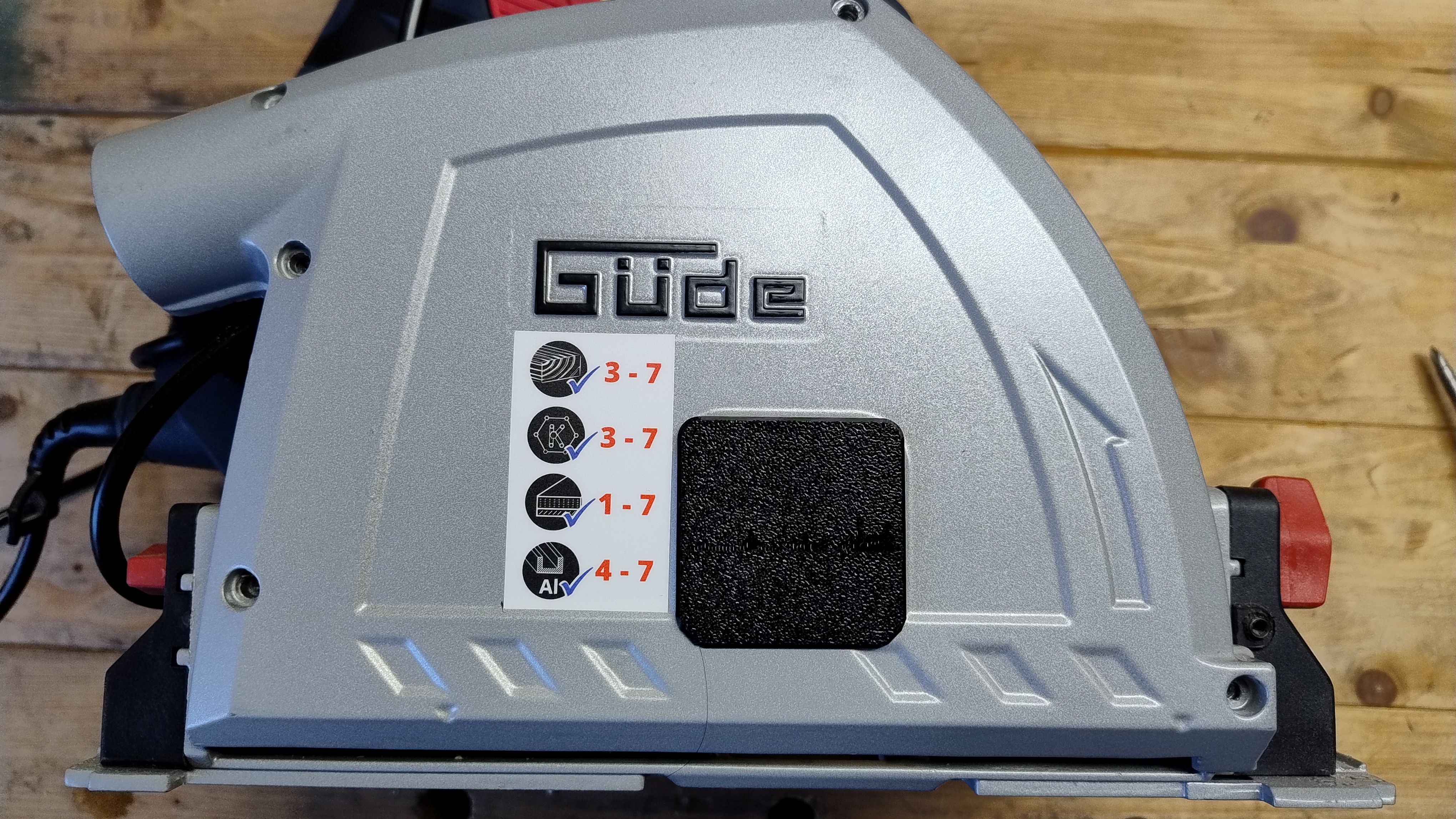 Dust Cover for Guede TS 57-1400 KE track saw