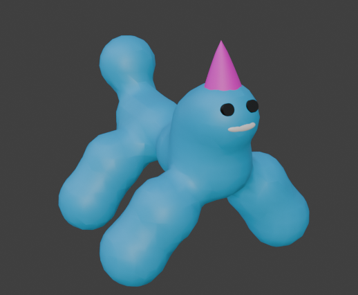 Macho The Party Meatball Monster