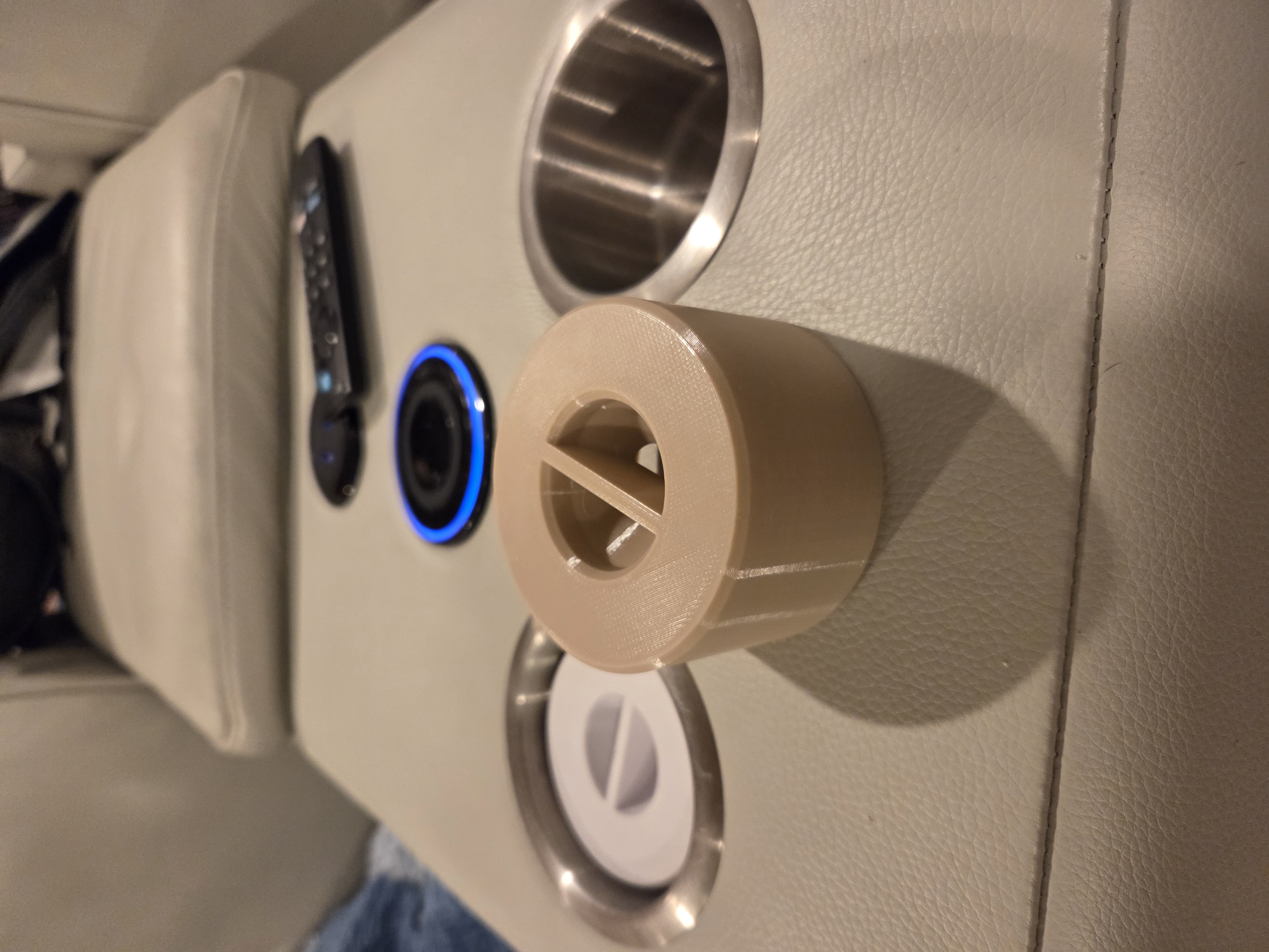 Couch Cup Holder Booster - Tan PLA