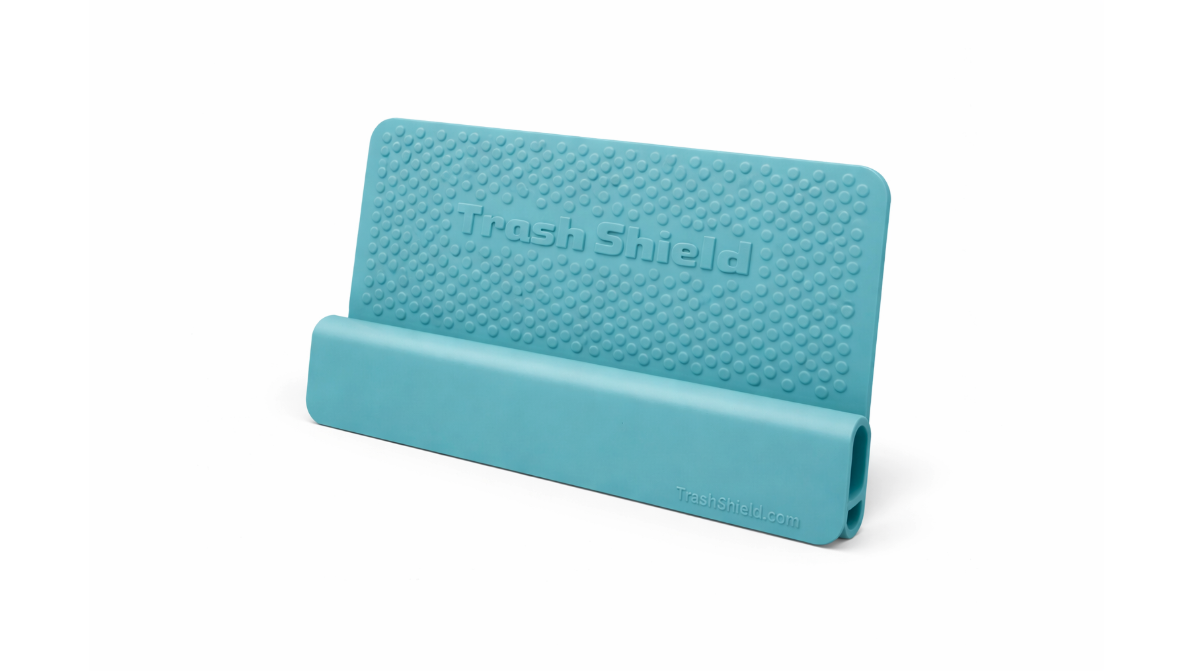 Trash Shield Large 4.5" (light blue)
