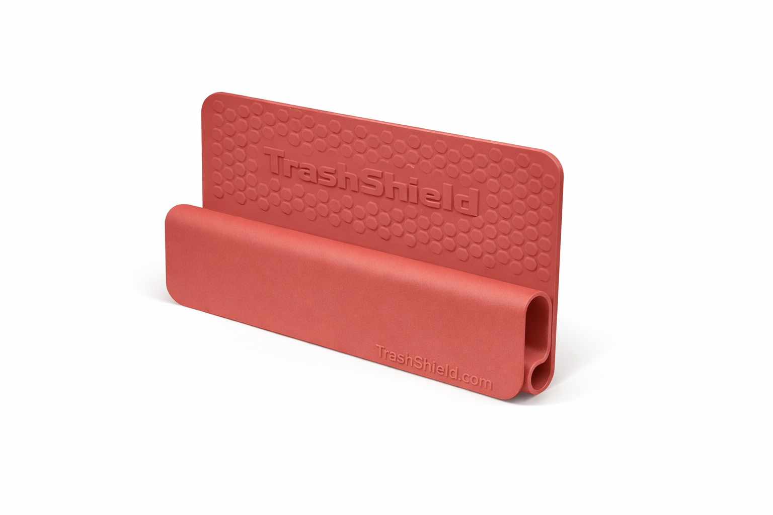 Trash Shield Medium 3.5" (muted red)