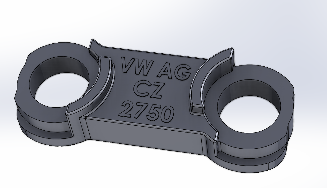 VW Tiguan 2010 HVAC Spare Part Linkage
