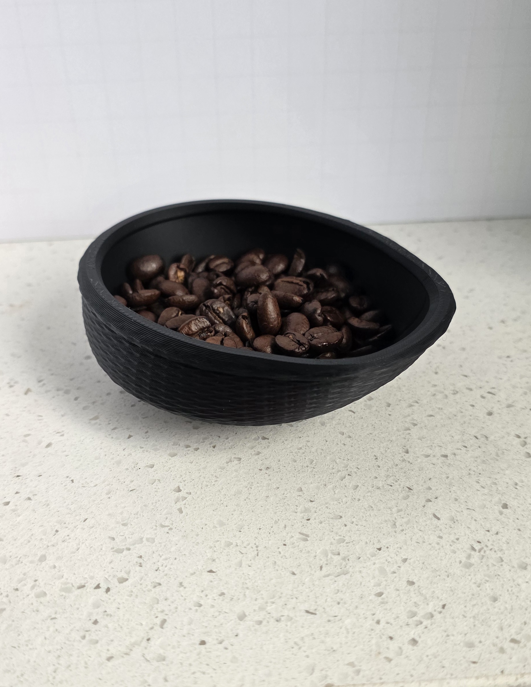 Coffee Bean Dosing Cup Flat