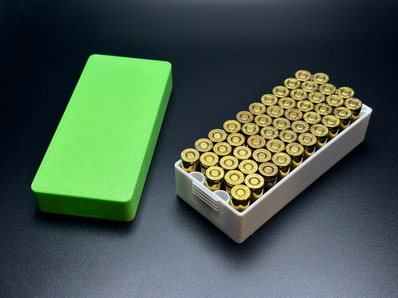 Compact 9mm ammo box