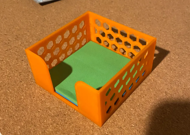 Honeycomb Sticky Note holder