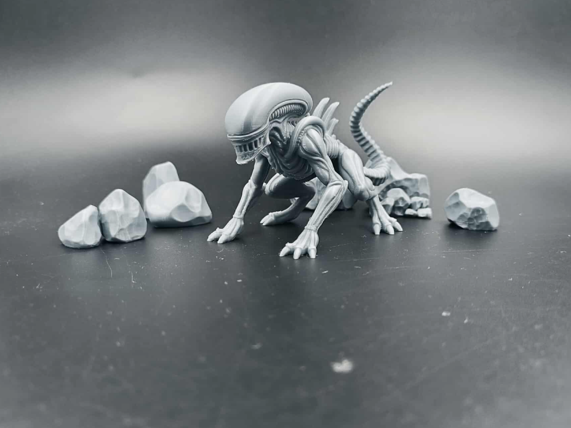 Alien Xenomorph Dog Hybrid - Horror - Movie