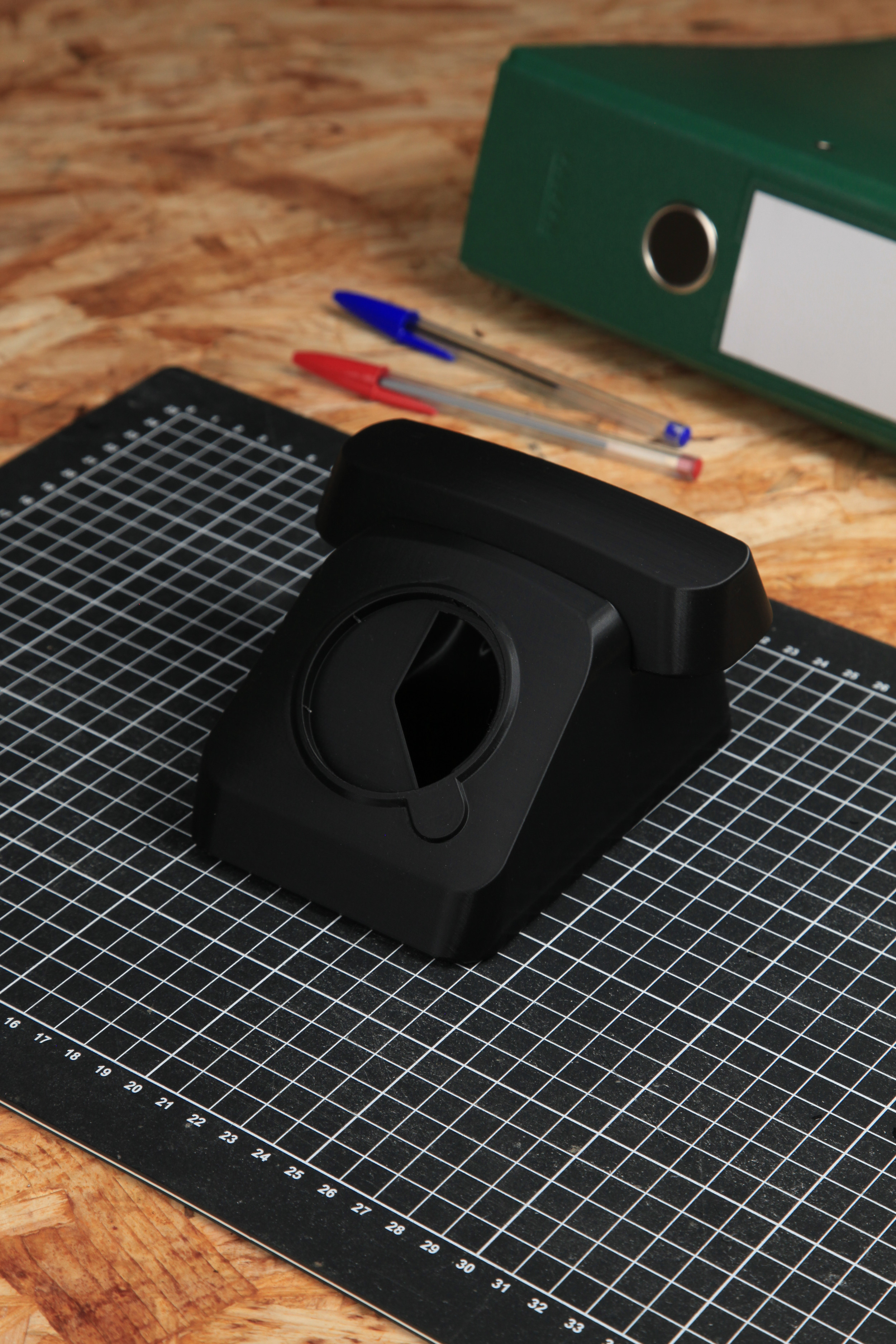Rotary Phone MagSafe Stand - BLACK ( printed part only - NO CHARGER )