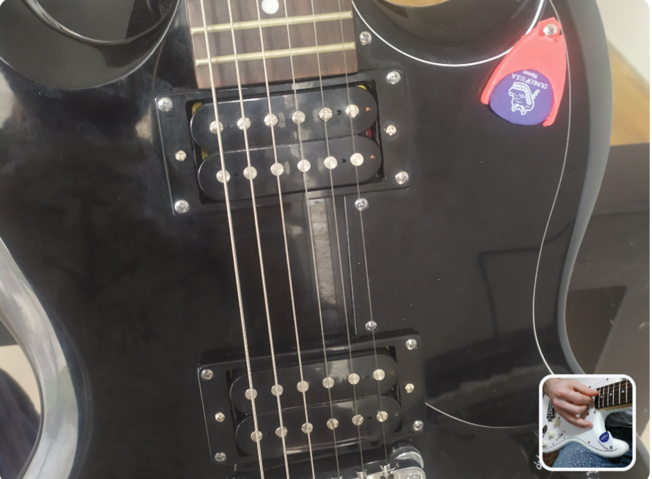 "Guitar (🔴) player's pick holder" - Duplicate - Duplicate