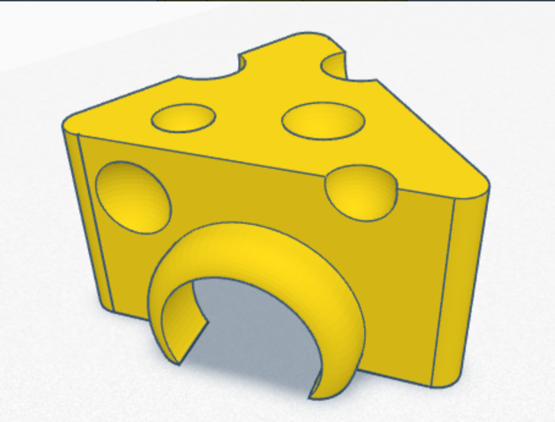 "Mouse color (🔵) or hamster cheese house"