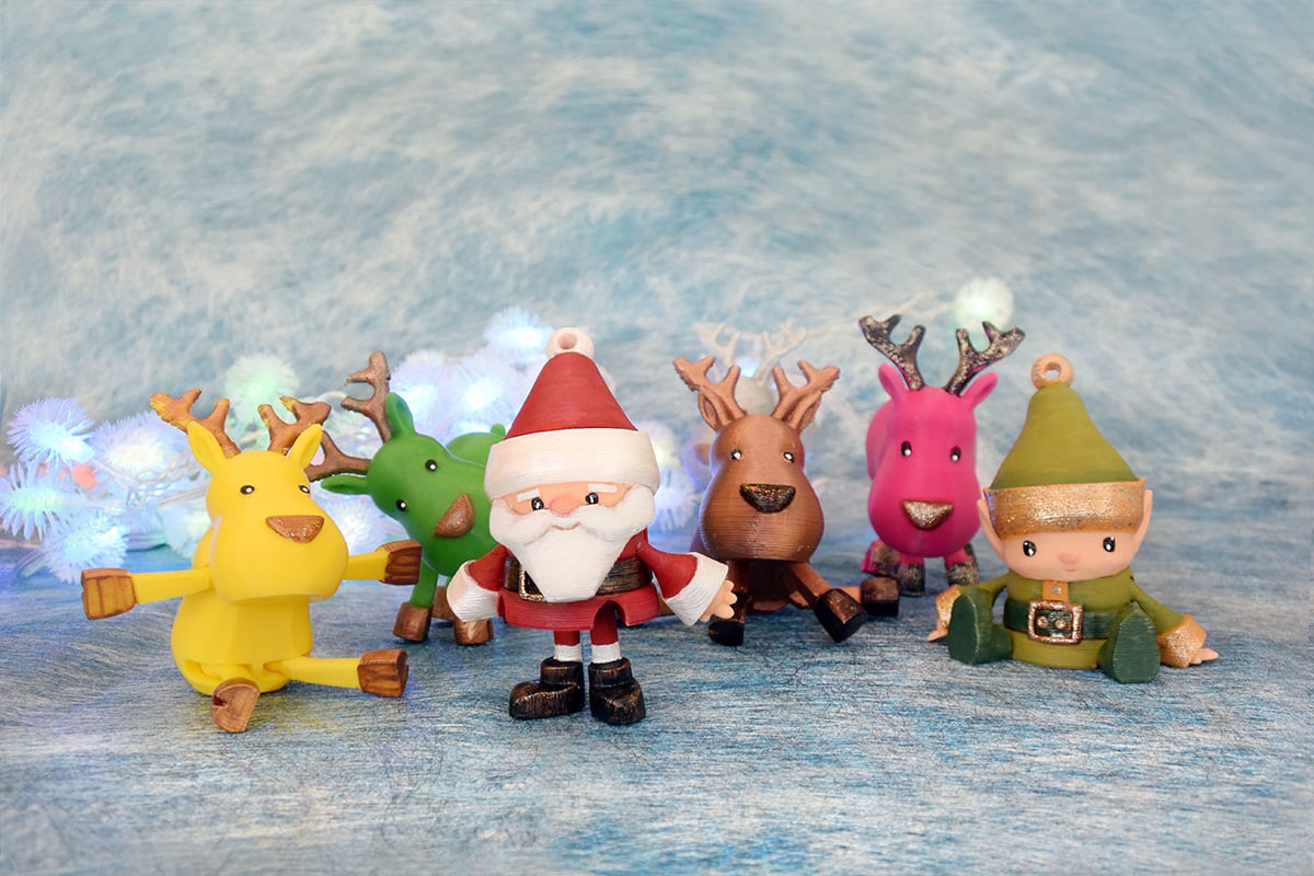 Santa's reindeer 