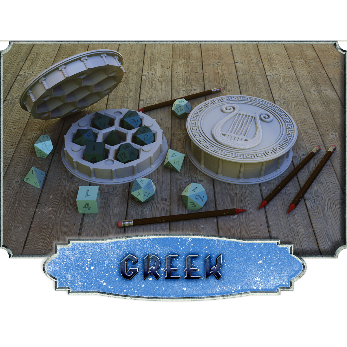 Greek Dice Vault