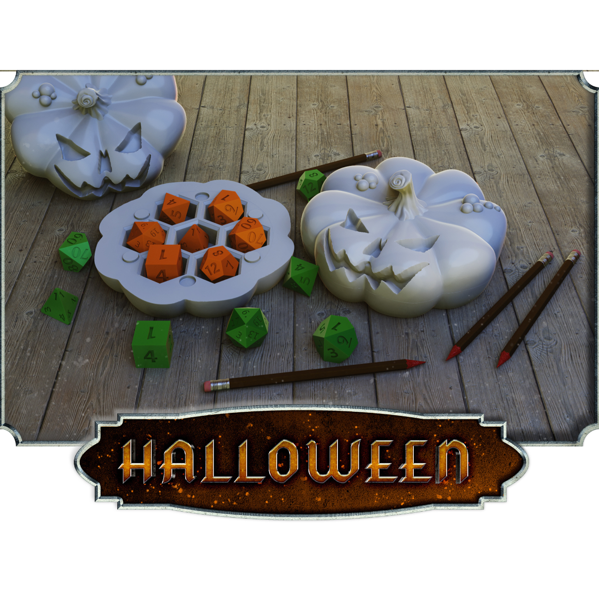 Halloween Dice Vault