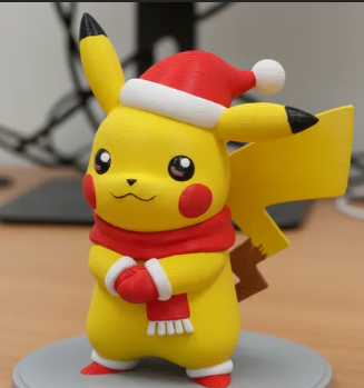 cool Pikachu Christmas statue good as a Christmas gift