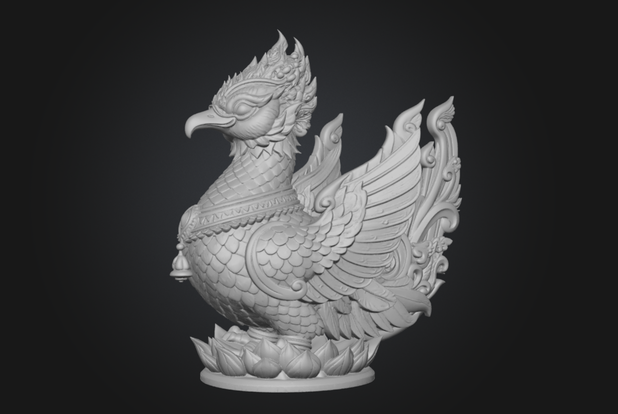 Karaweik Myanmar mythical bird