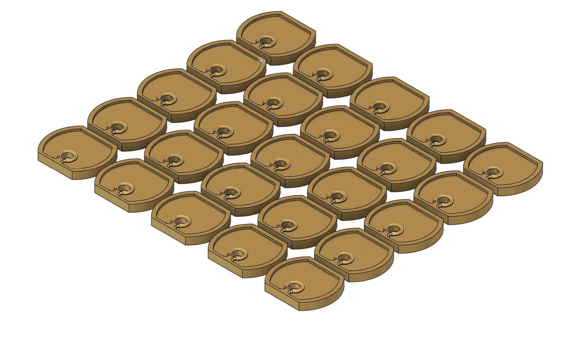 25 Electrum Pieces for Dungeons and Dragons