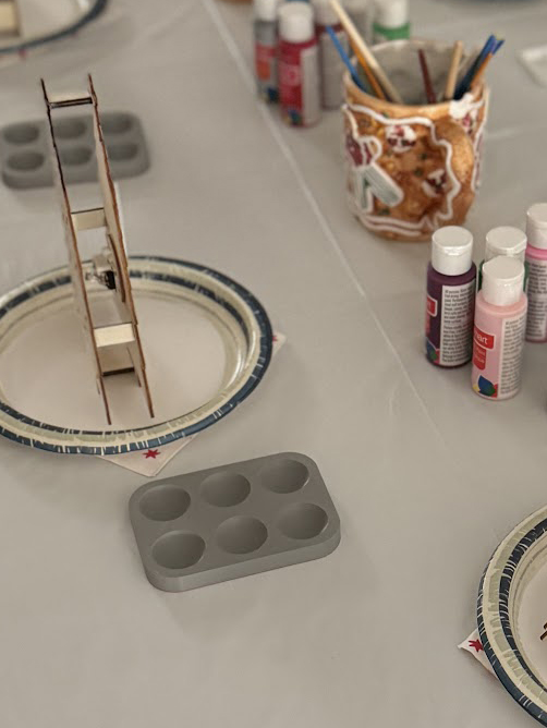 Paint Pallette Paint Holder