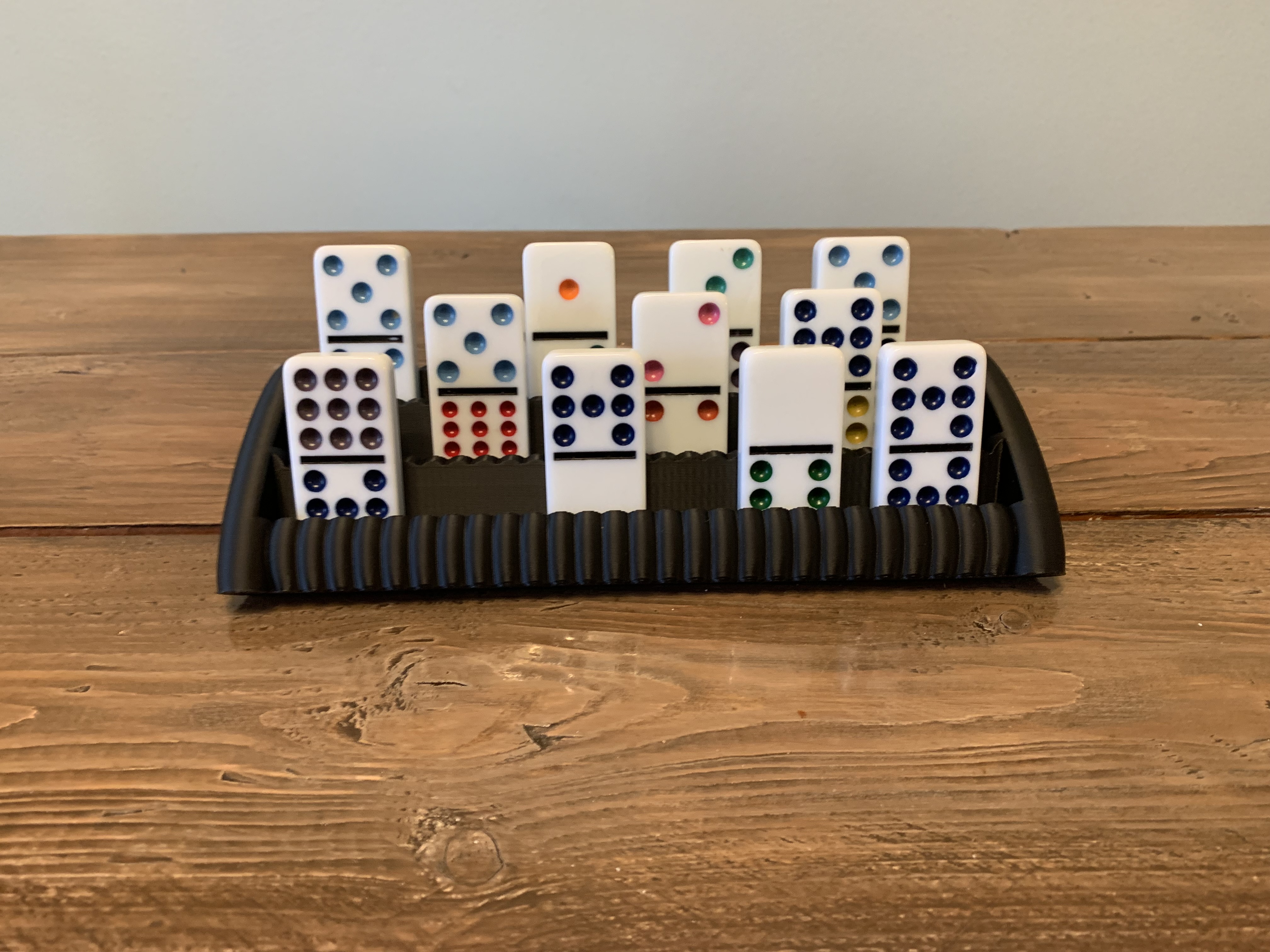 Domino Rack Organizer Black - 4 Pack