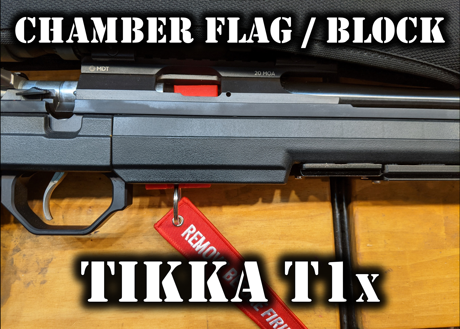 Tikka T1x Magazine Chamber Block