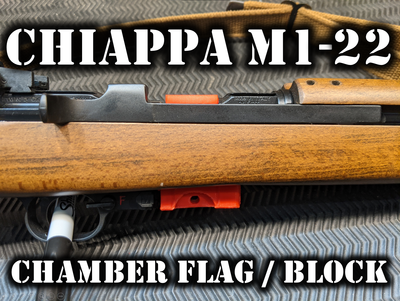 Chiappa M1 - 22 Magazine Chamber Block